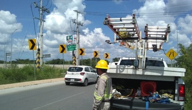 Anuncian suspensión temporal de energía eléctrica en el norte de Mérida