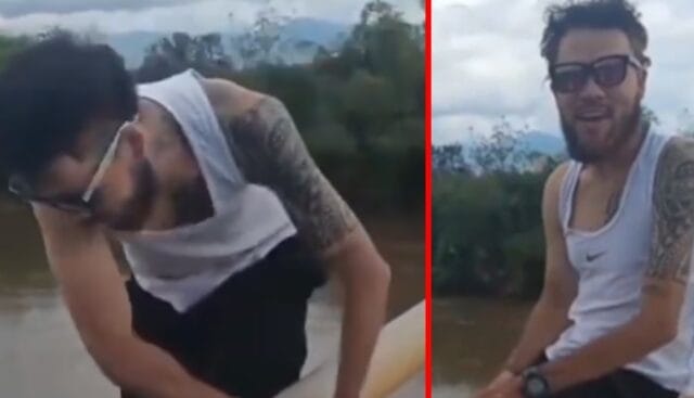 Joven muere tras lanzarse a un río en Colombia durante un desafío viral