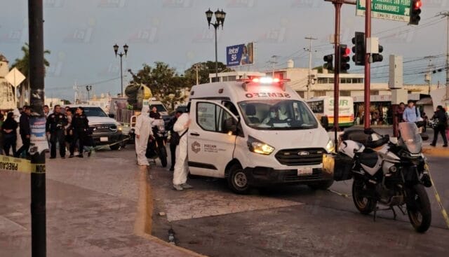 Muere hombre en inmediaciones del mercado Pedro Sáinz de Baranda en el centro de Campeche