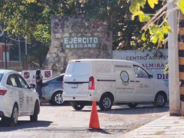 Presunto militar muere en base de Campeche; autoridades manejan el caso con hermetismo