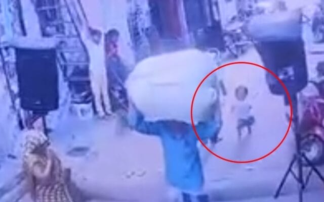 muerte niña bocina video