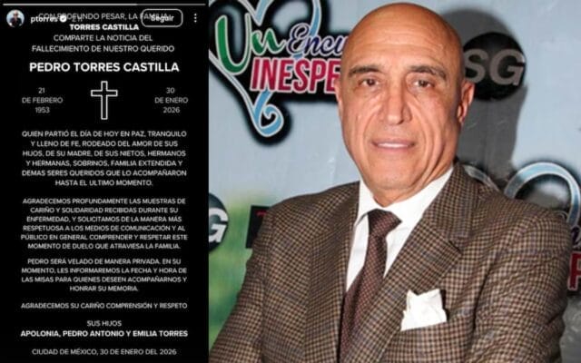 muerte productor Pedro Torres Big Brother