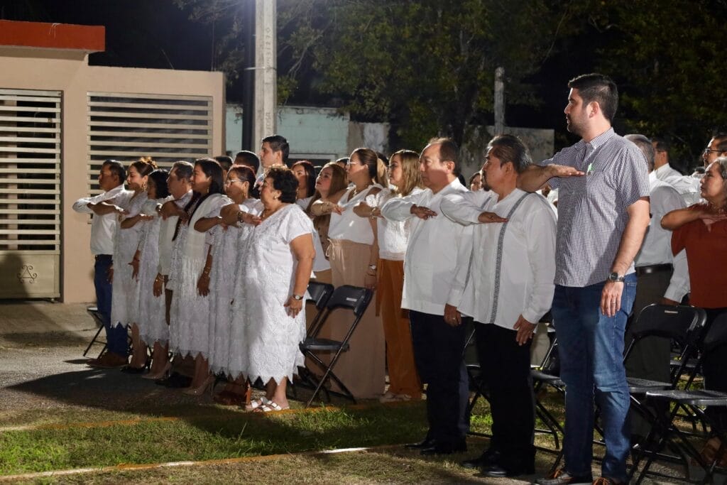 Se conmemora el 24° Aniversario Luctuoso del Profr. Pánfilo Novelo Martín