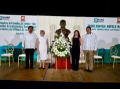 Se conmemora el 24° Aniversario Luctuoso del Profr. Pánfilo Novelo Martín