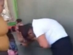 Esposa golpea a presunta amante en plena calle; video se vuelve viral