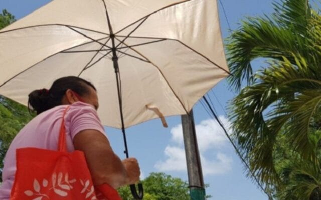 calor lluvias en la Península de Yucatán