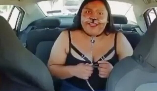 Taxista baja a pasajera que se identifica como therian