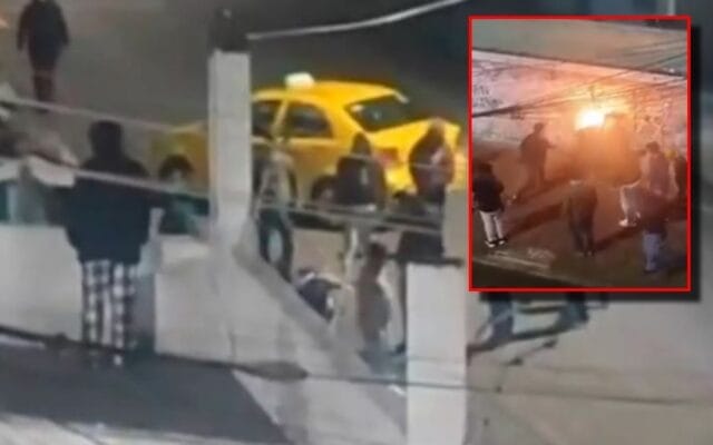 intento linchamiento taxistas ladrón