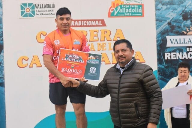 Valladolid vive una fiesta deportiva con carrera en honor a la Virgen de la Candelaria