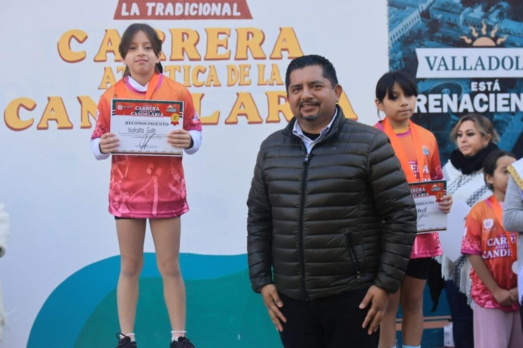 Valladolid vive una fiesta deportiva con carrera en honor a la Virgen de la Candelaria