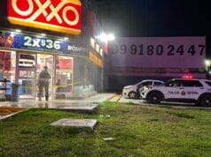 Detienen a hombre por asalto con arma blanca en OXXO de Villas del Río