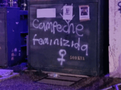 Autoridades reportan 23 policías lesionadas tras disturbios durante el 8M en Campeche