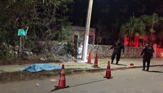 Joven motociclista pierde la vida tras fatídico accidente en calles de Tizimín