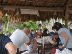 Dos visitantes resultan lesionadas tras caída de ventilador en Pueblo Mágico de Izamal