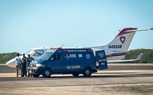 IMSS Campeche traslada Texas menores quemaduras