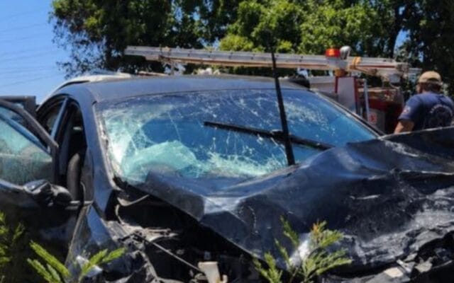 accidente en la vía Mérida Campeche