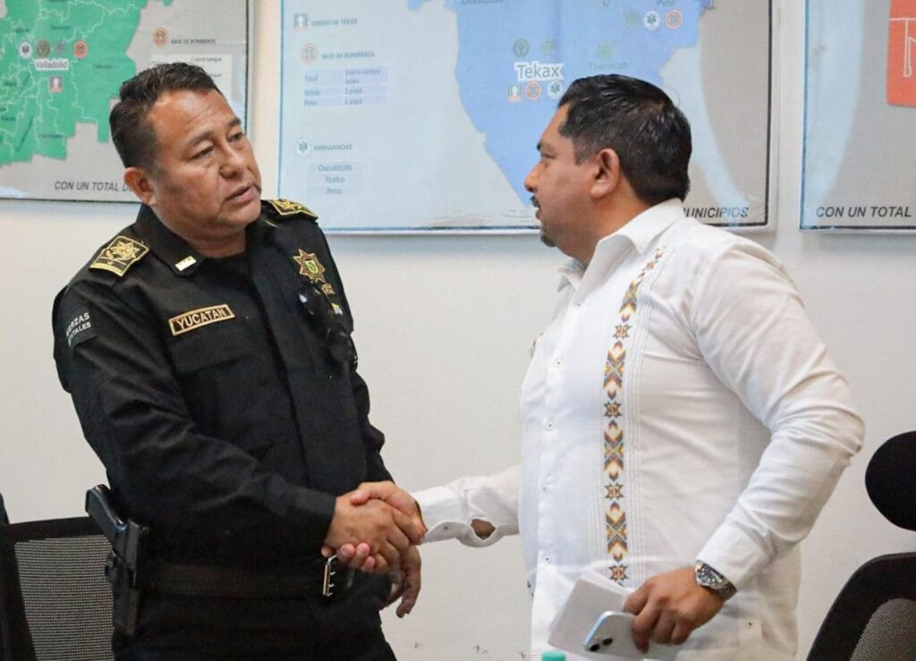 Refuerzan coordinación de seguridad en Valladolid con Mesa de Construcción de Paz