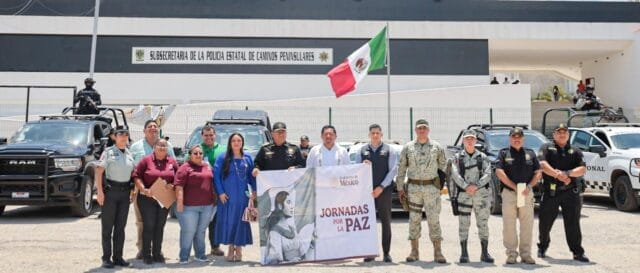 Refuerzan coordinación de seguridad en Valladolid con Mesa de Construcción de Paz