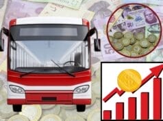 Incrementan tarifas del transporte público: pasaje llega a 12 pesos