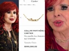 Gobernadora Layda Sansores con accesorios de lujo de marcas Cartier en medio de polémica por crisis financiera estatal
